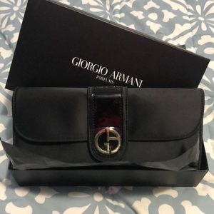 GIORGIO ARMANI CLUTCH .
